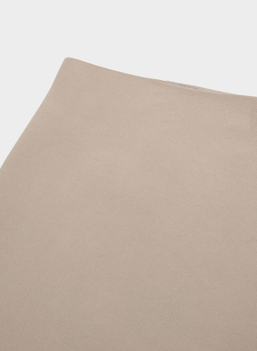 minigonna classica - crepette nomad taupe