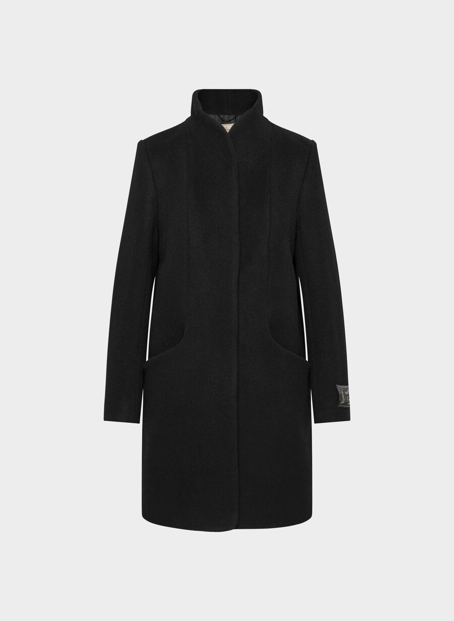 il cappotto cocoon nuovo - lana cashmere nero