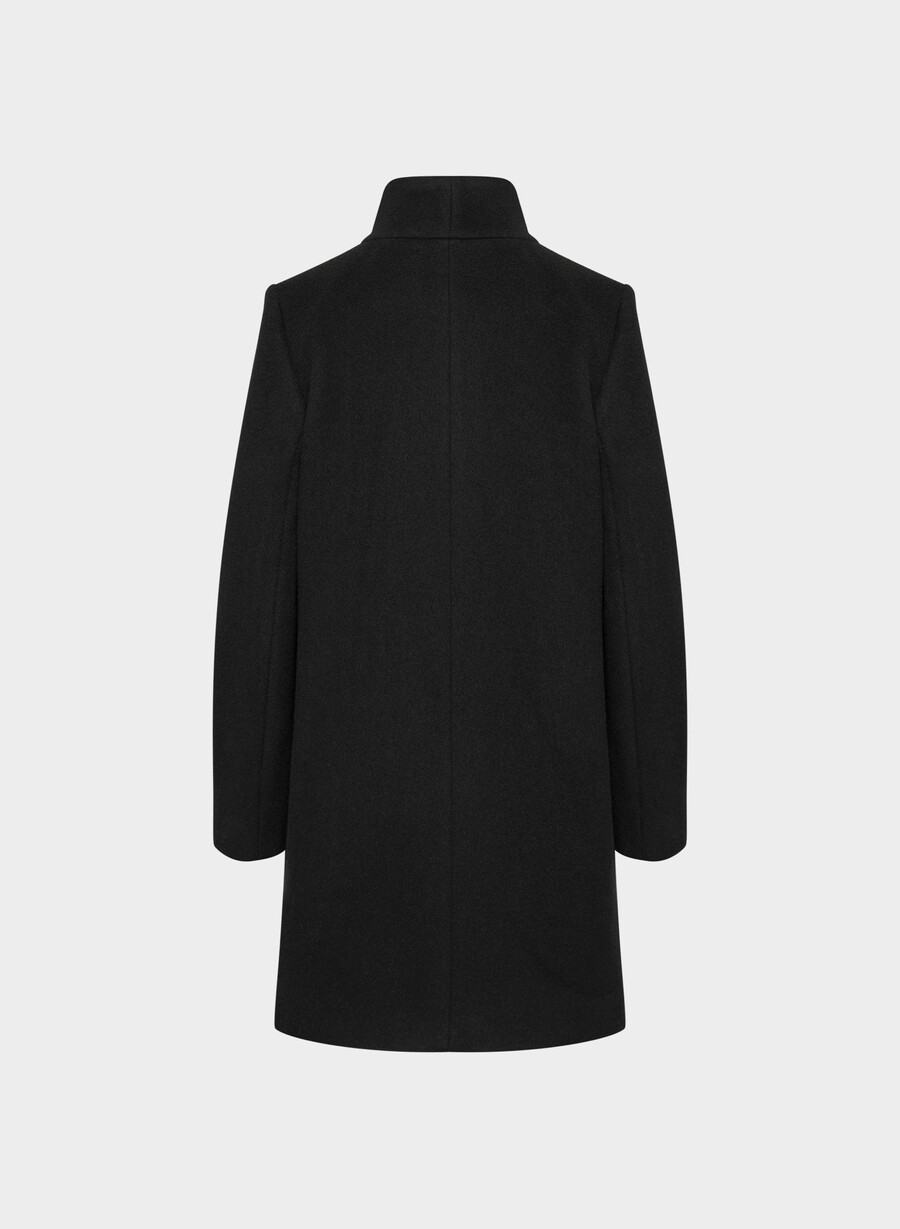 il cappotto cocoon nuovo - lana cashmere nero