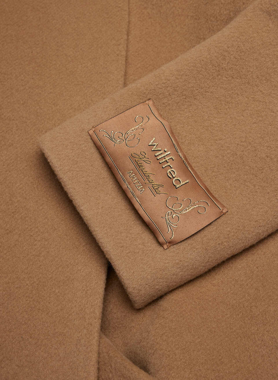 cappotto lungo cocoon - lana cashmere saville