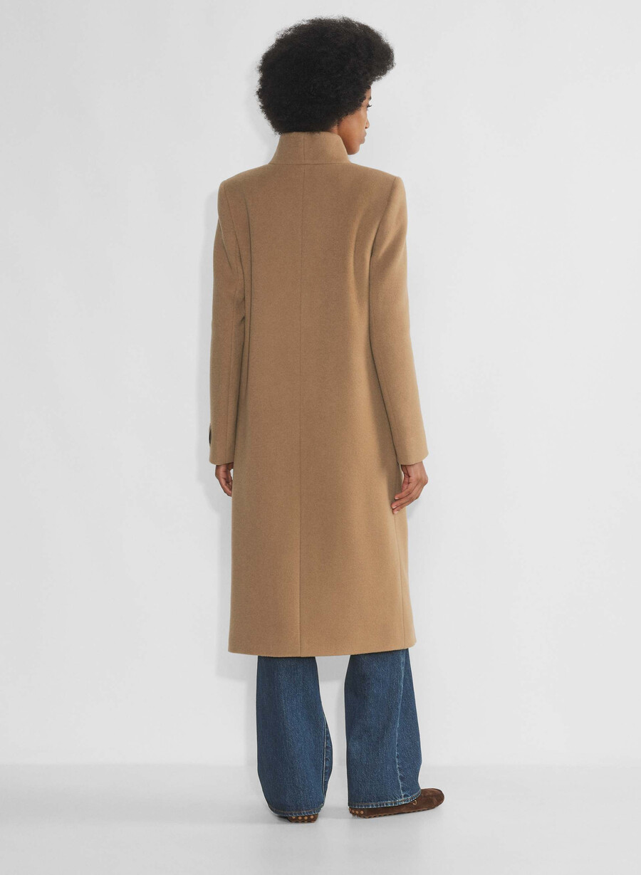 cappotto lungo cocoon - lana cashmere saville