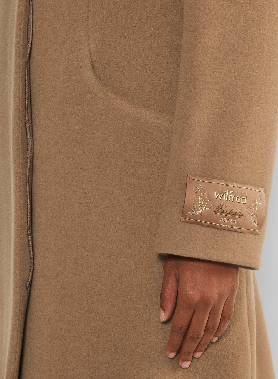 cappotto lungo cocoon - lana cashmere saville
