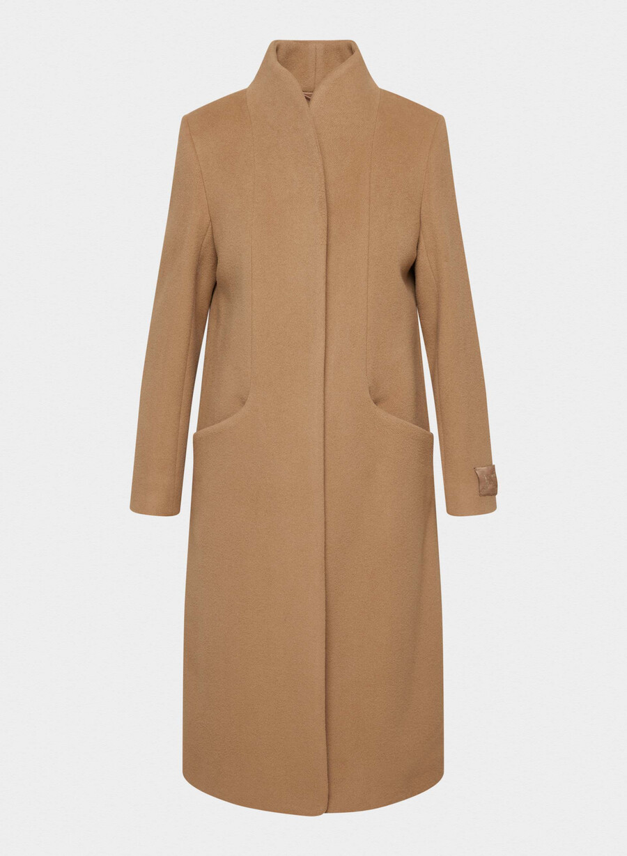 cappotto lungo cocoon - lana cashmere saville