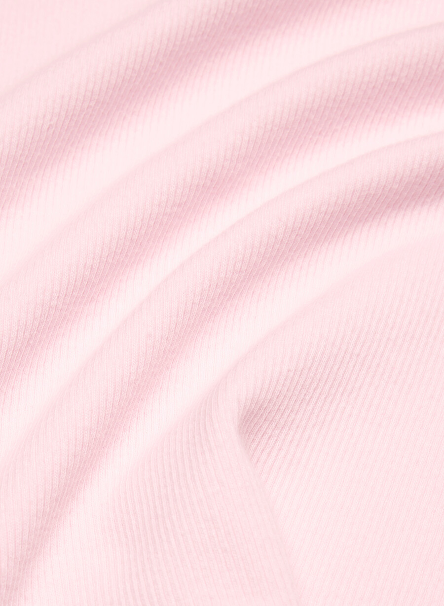 maglietta homestretch rib tune villa pink