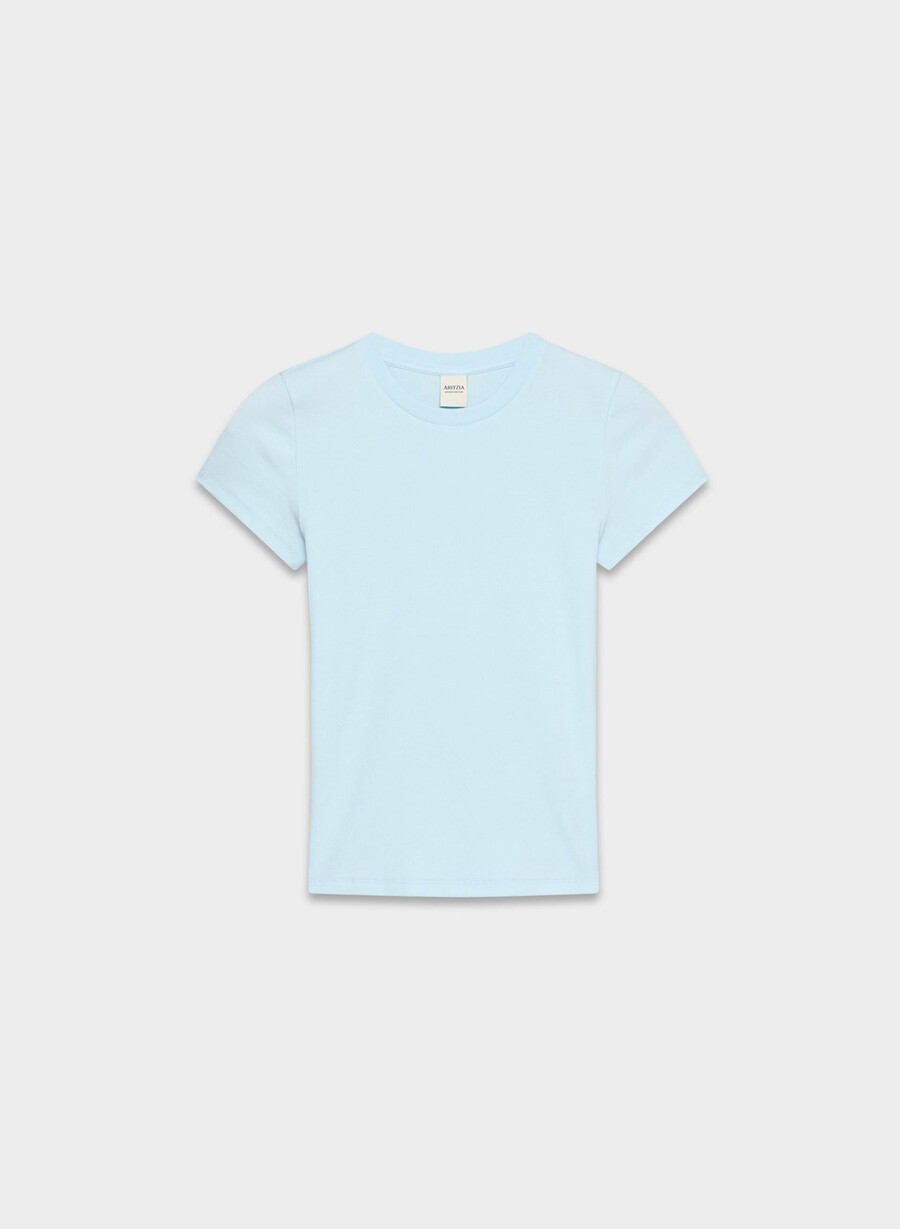 maglietta homestretch rib tune villa blue