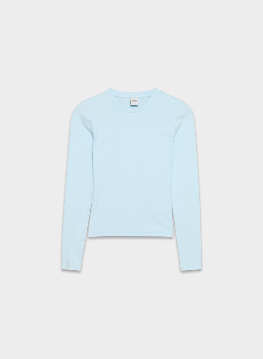 homestretch rib solo longsleeve villa blue