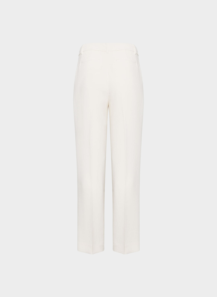 the effortless pant lo-rise - crepette light birch