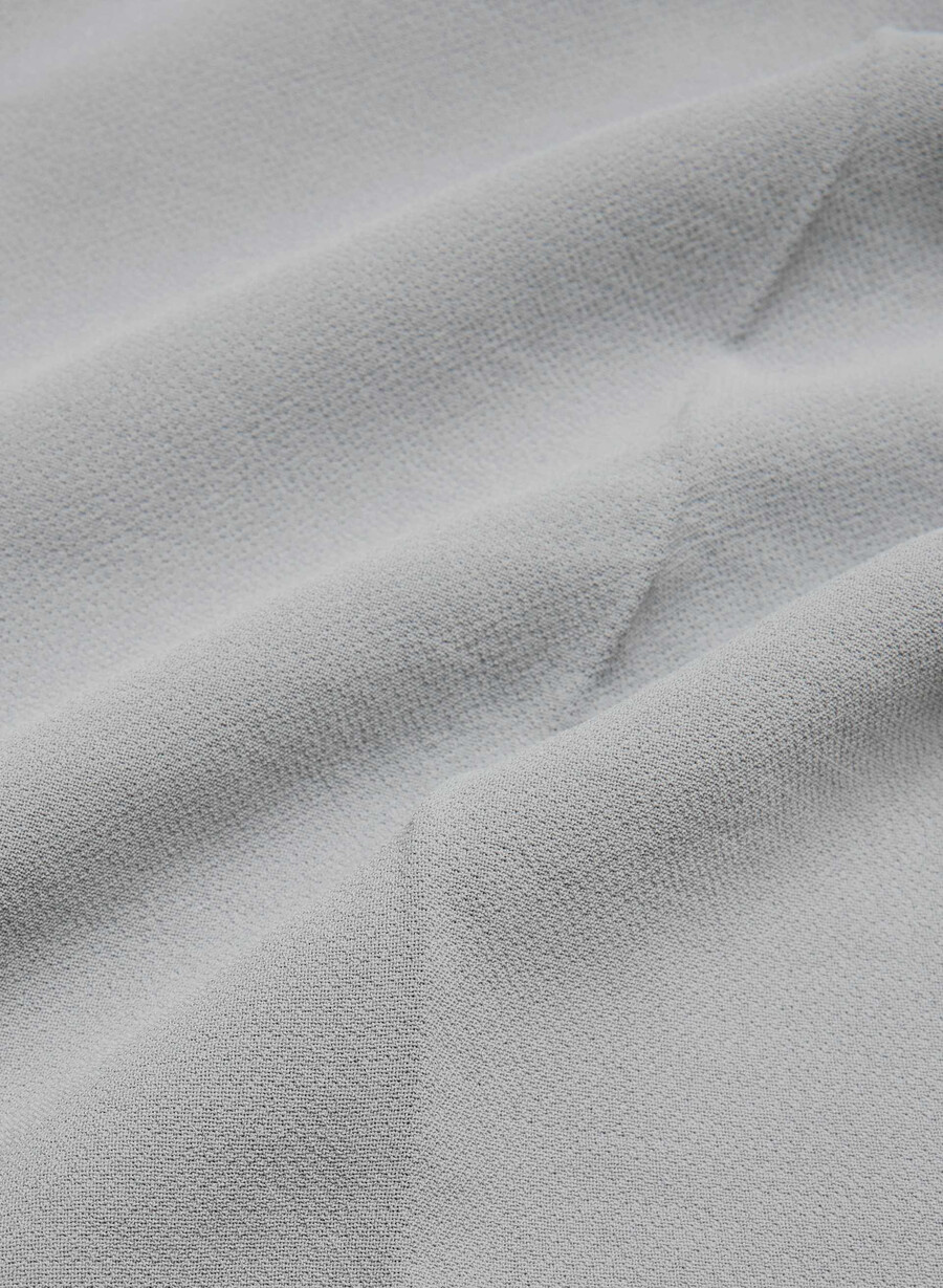 i pantaloni effortless lo-rise - crepette riverstone grigio