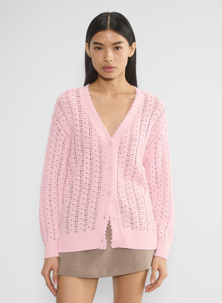 cardigan reverence villa pink