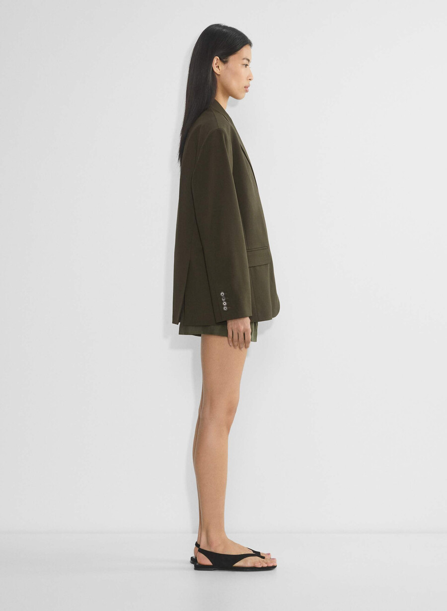 blazer vogue - city wool oliva scuro
