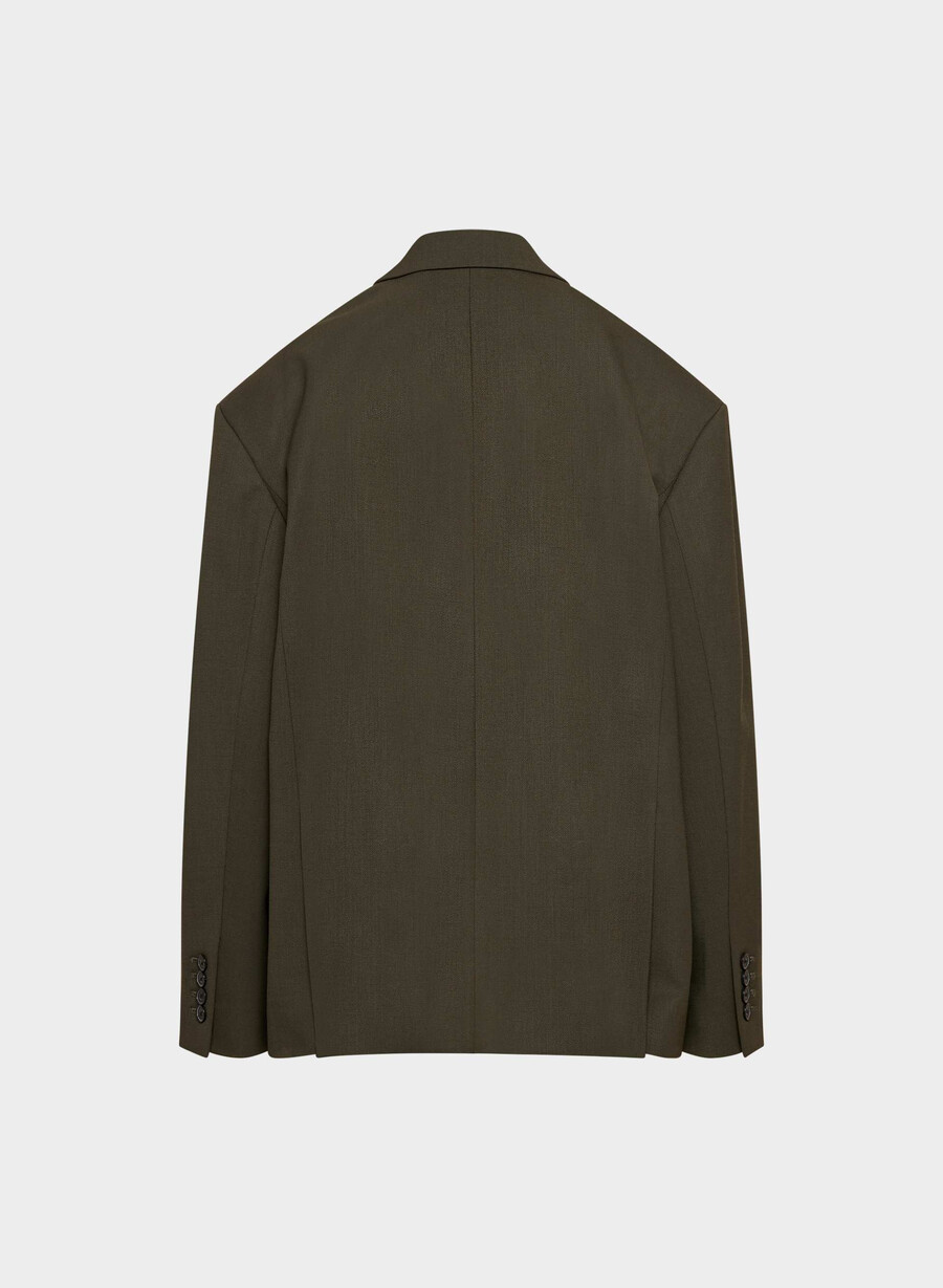 blazer vogue - city wool oliva scuro