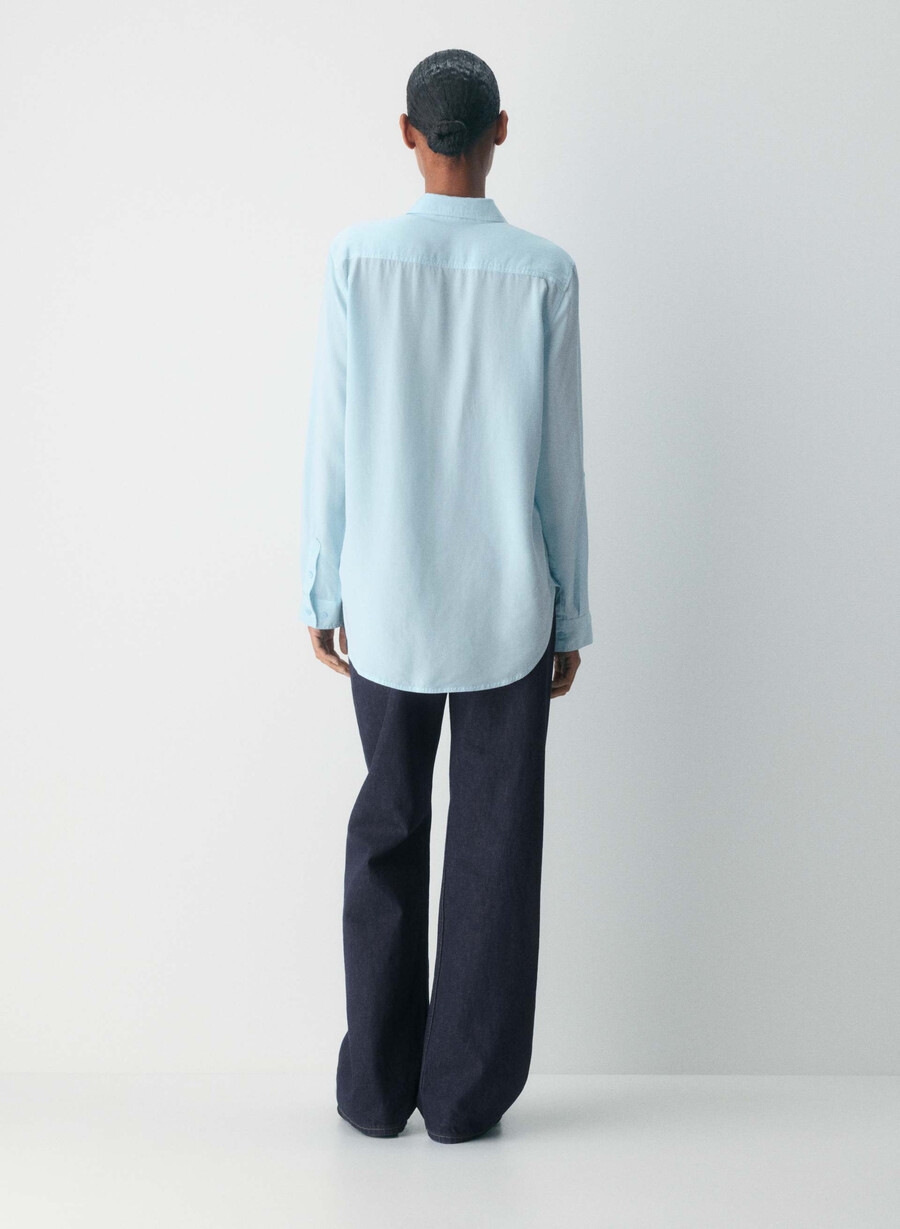 camicia utility gd skyline blue