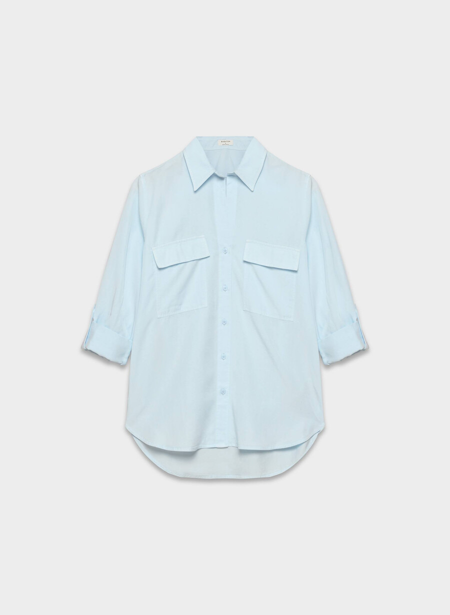 camicia utility gd skyline blue
