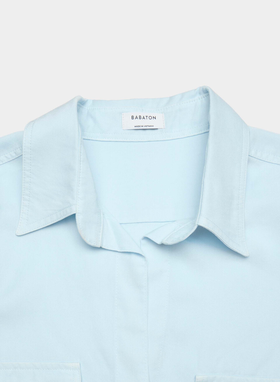 camicia utility gd skyline blue