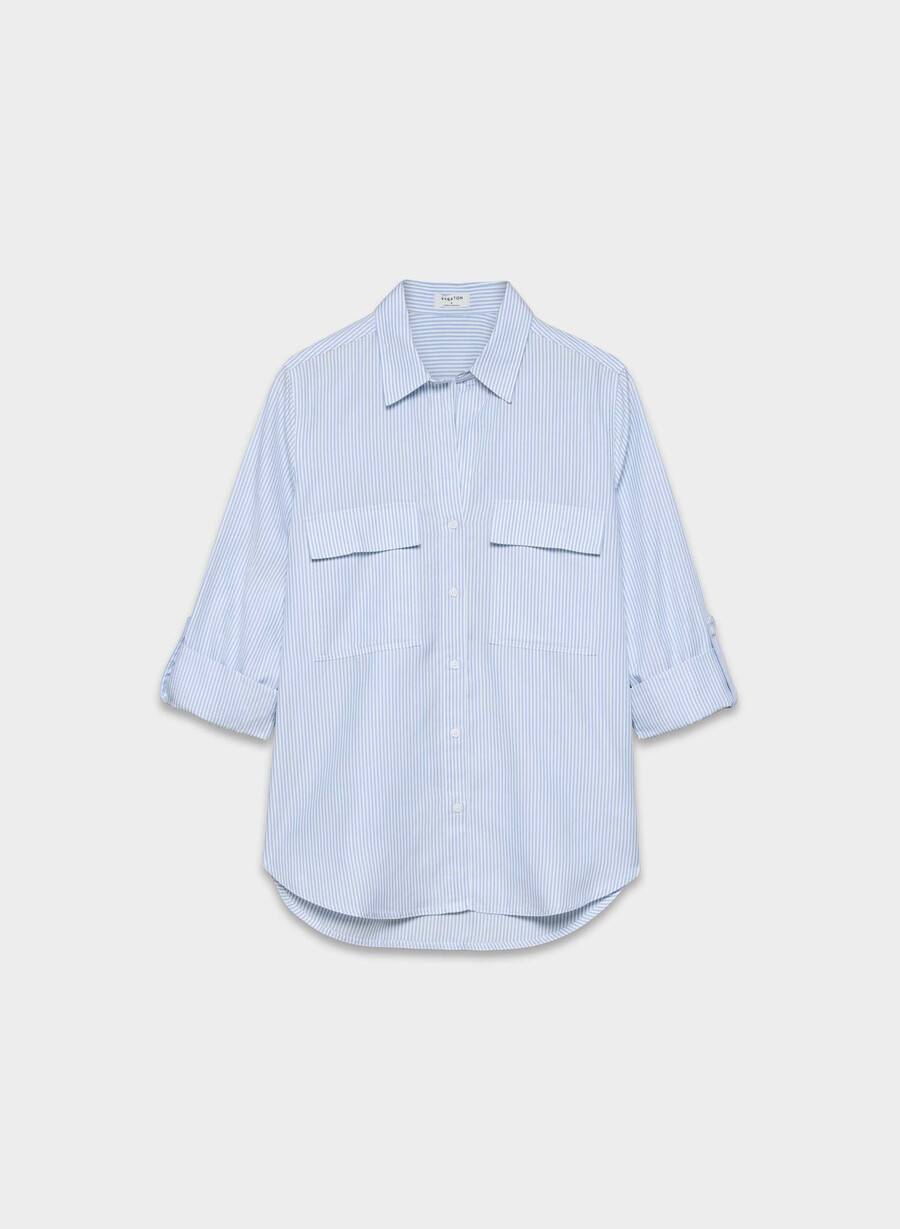 maglietta utility wlsn strp crfl blwh