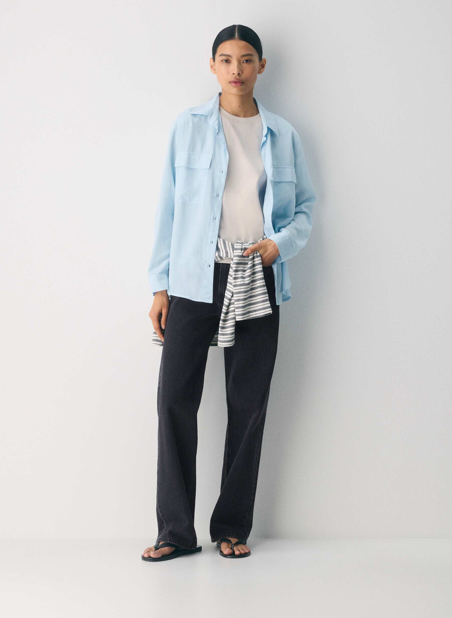 maglietta utility vntg vll blu