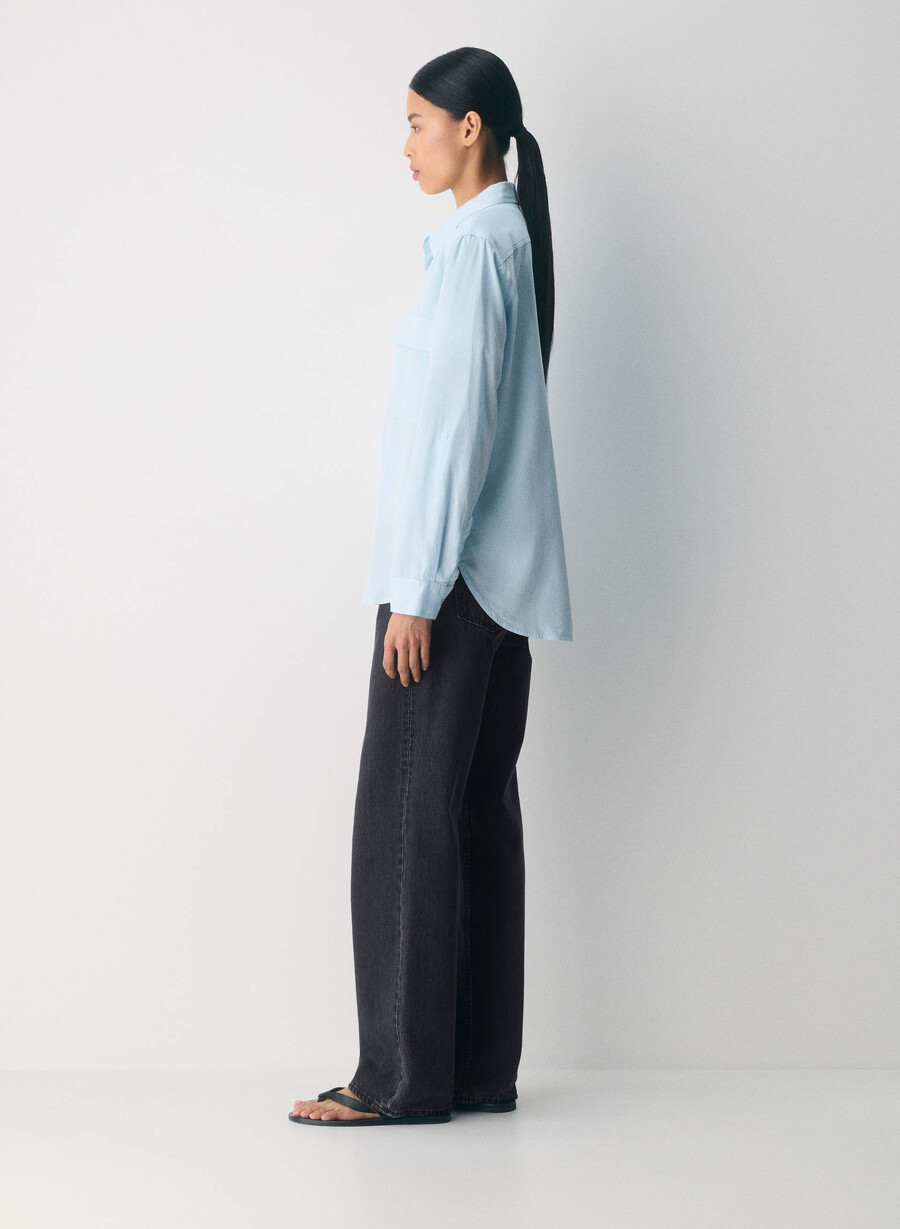 maglietta utility vntg vll blu