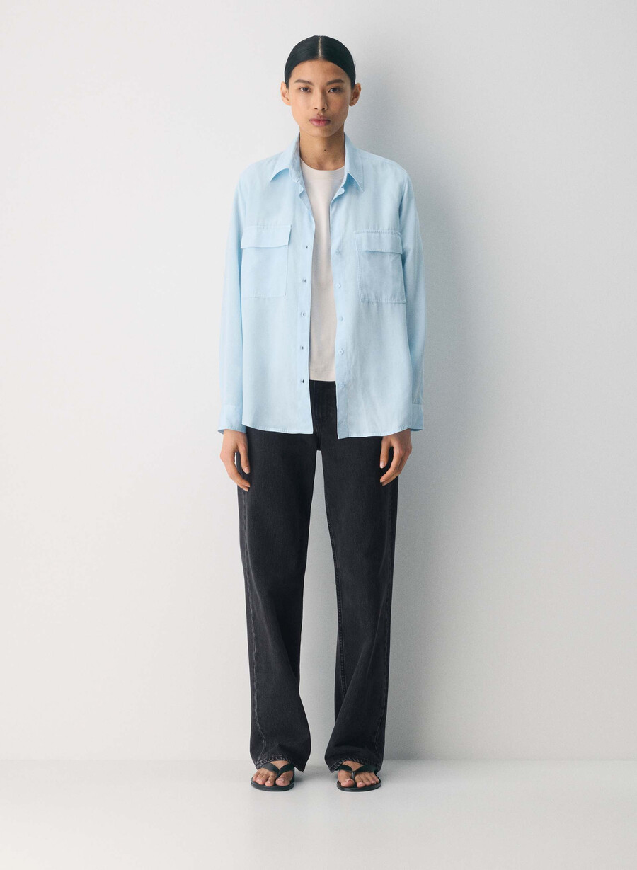 maglietta utility vntg vll blu