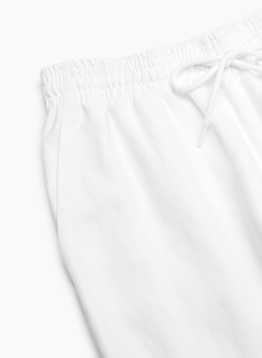 pantaloni cruiselinen thesis bianco