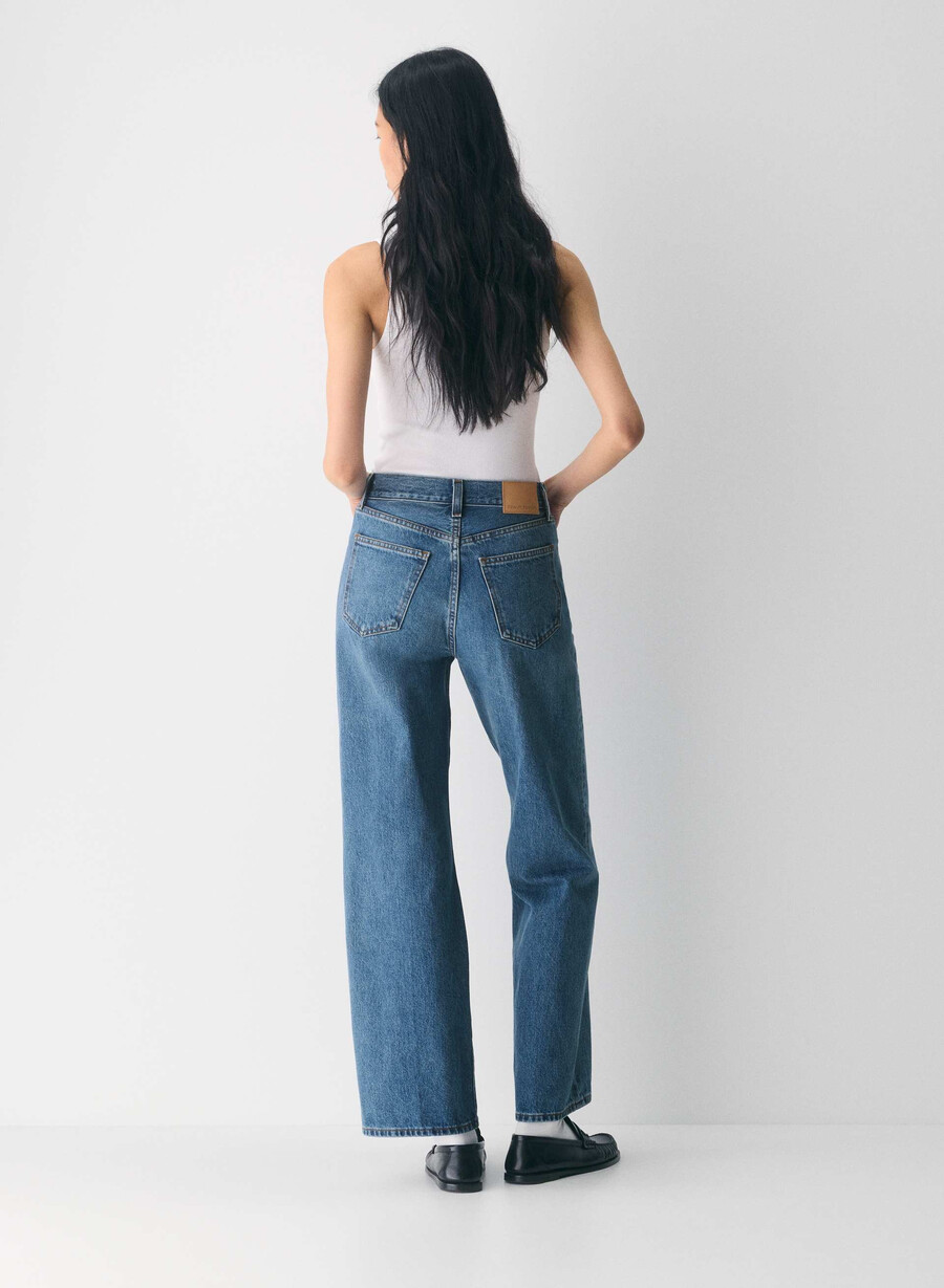 denim forum the farrah hi-rise wide jean 5 yrs kiss n tell bl