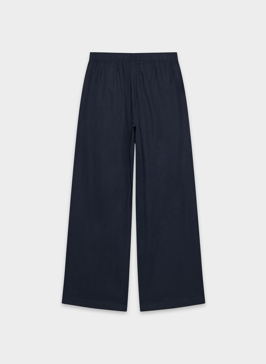 pantaloni in lino sontag admiral