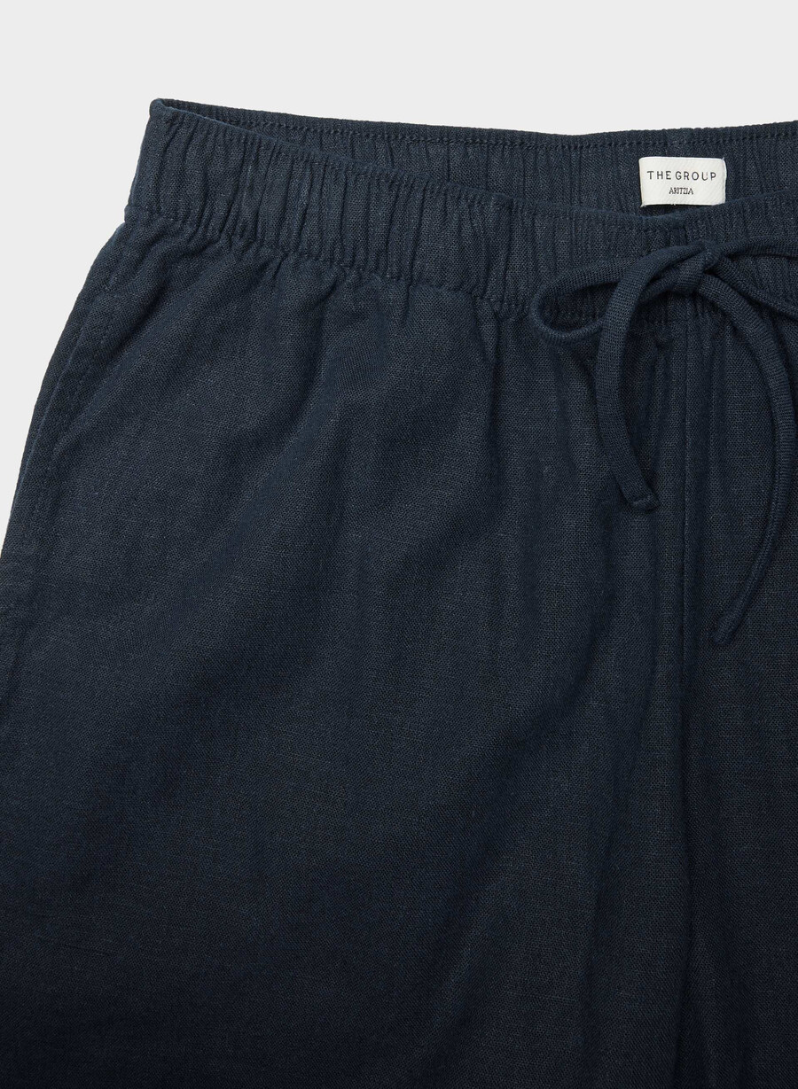 pantaloni in lino sontag admiral