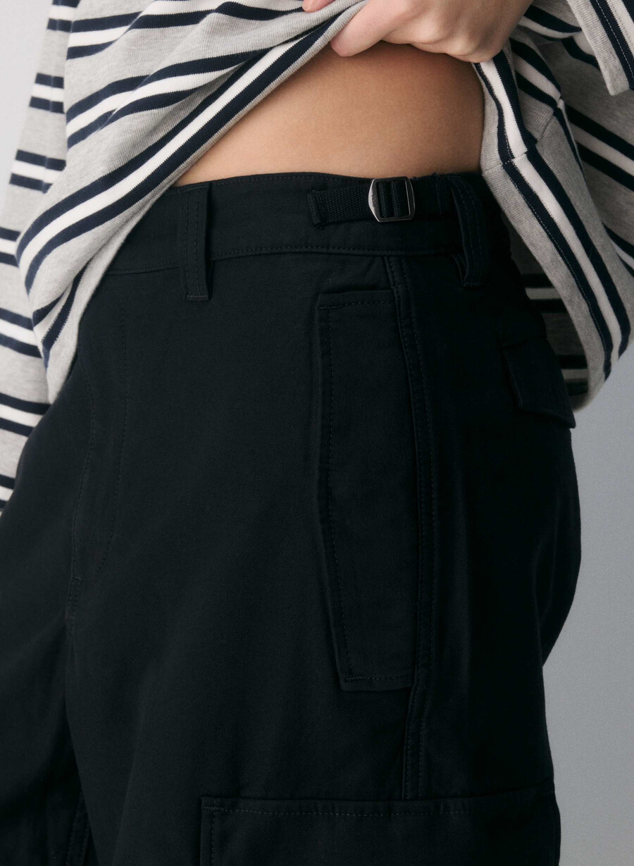 pantaloni cargo supply vintg light birch
