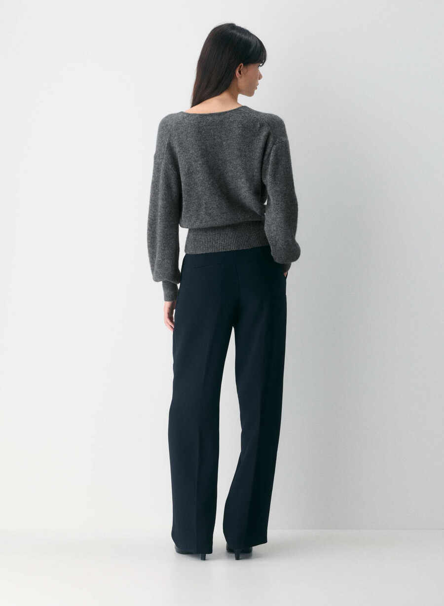 maglione dear softspoke heather charcoal