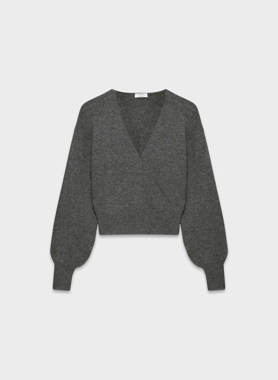 maglione dear softspoke heather charcoal
