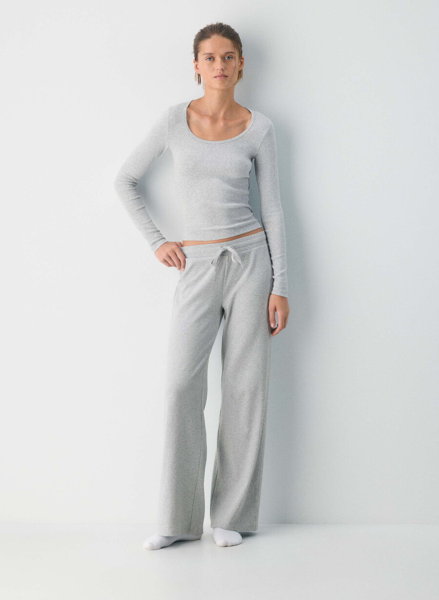 homestretch rib equalizer manica lunga heather chrome