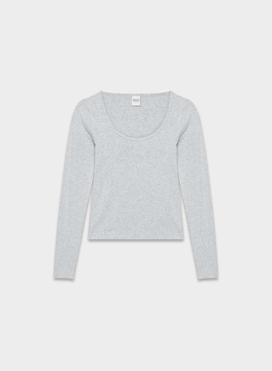 homestretch rib equalizer manica lunga heather chrome