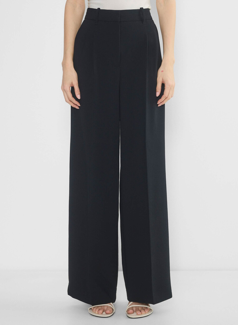 the effortless pant più largo - crepette nero
