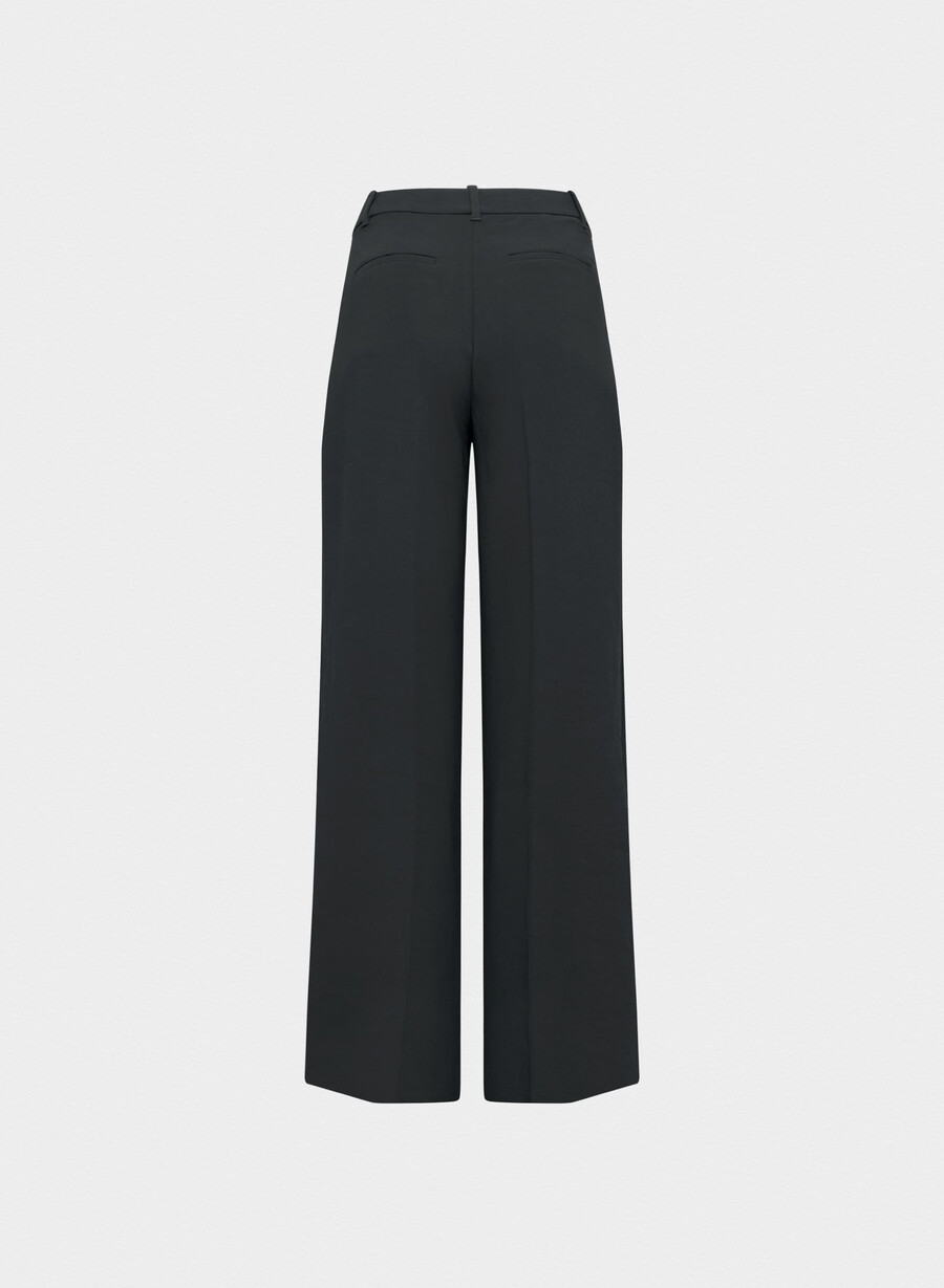 the effortless pant più largo - crepette nero