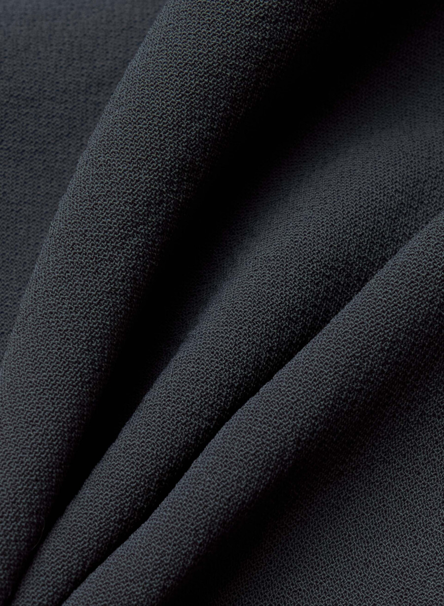 the effortless pant wider - crepette dark navy