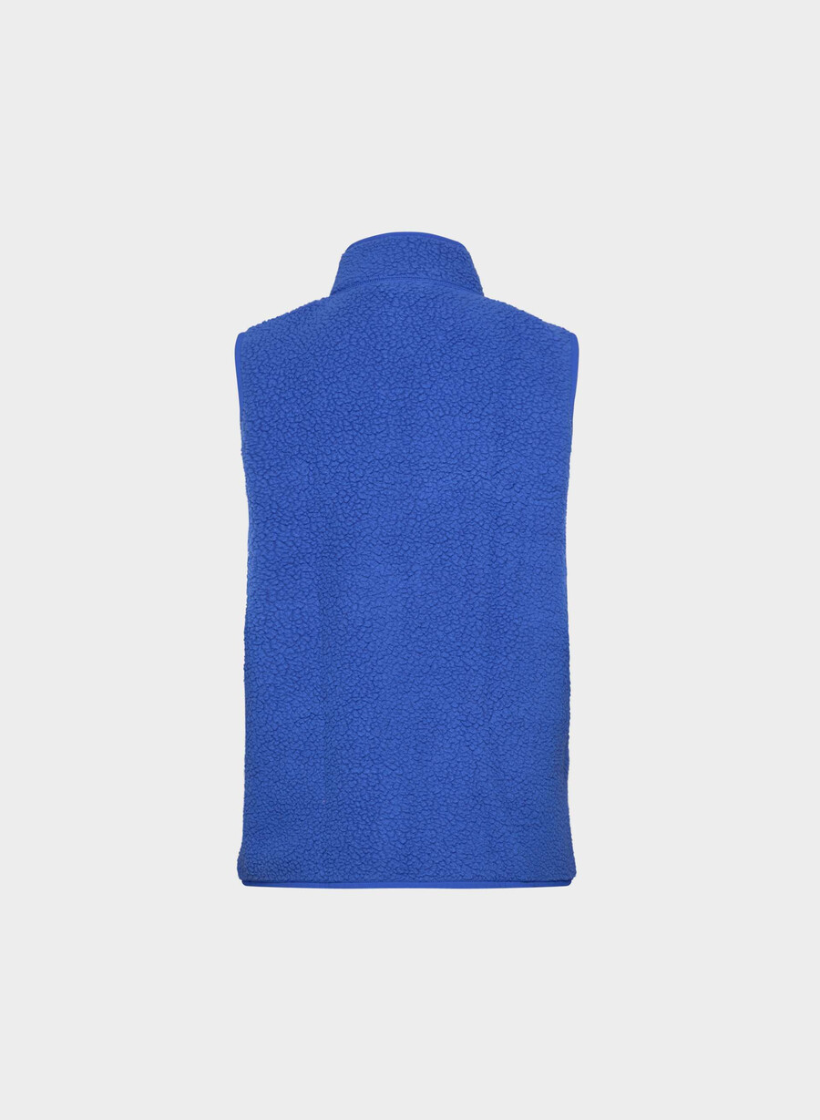 gilet a collo alto polartec thermal pro jazz blue