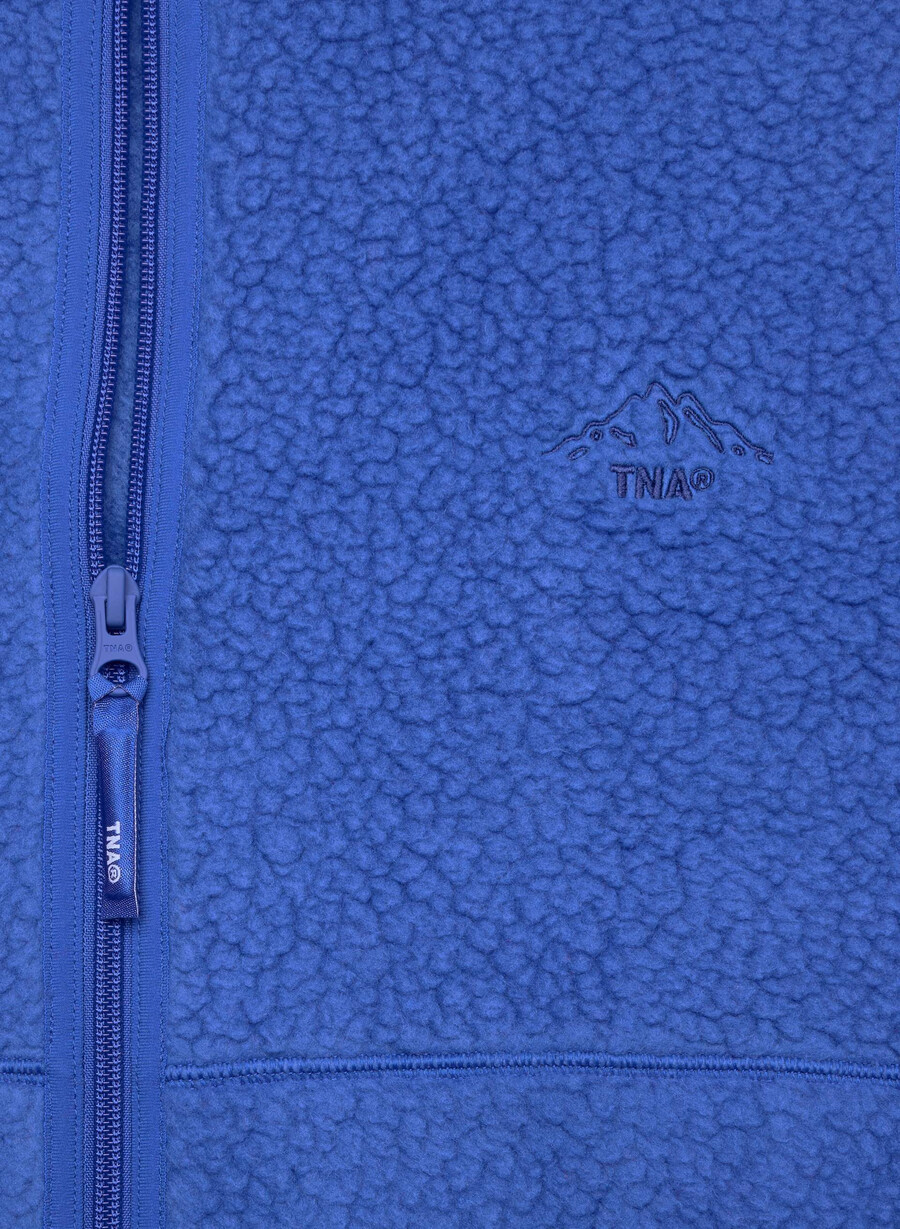 gilet a collo alto polartec thermal pro jazz blue