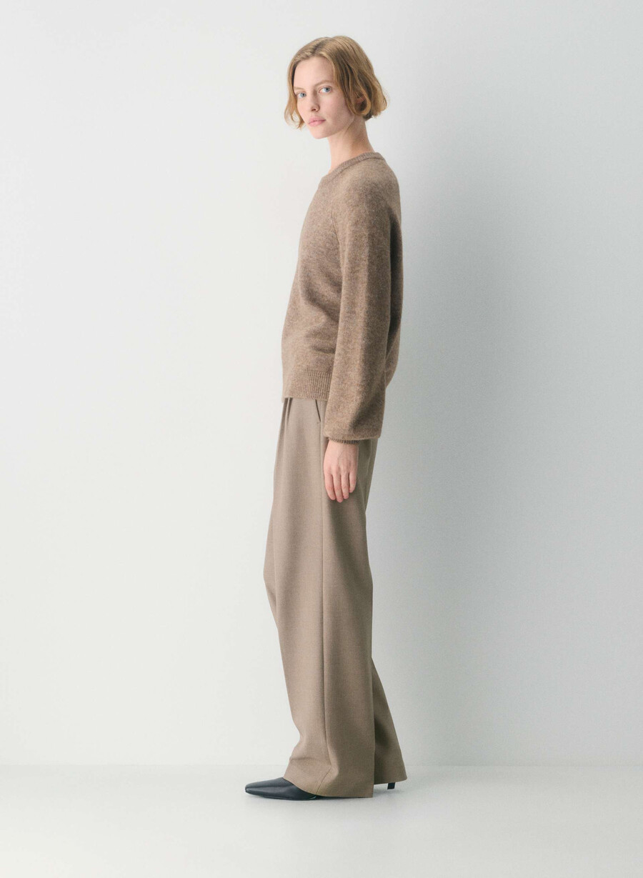 maglione sonder heather nomad taupe
