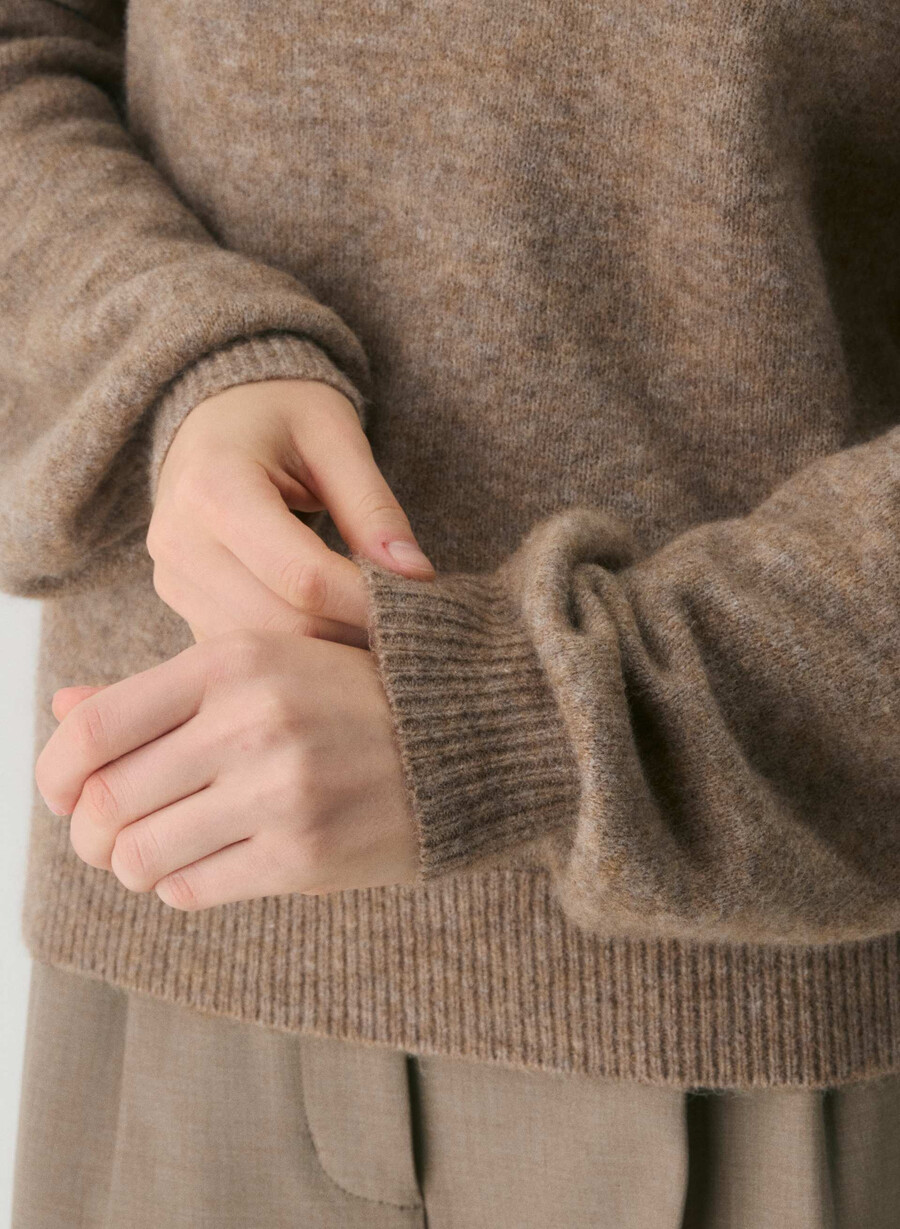maglione sonder heather nomad taupe