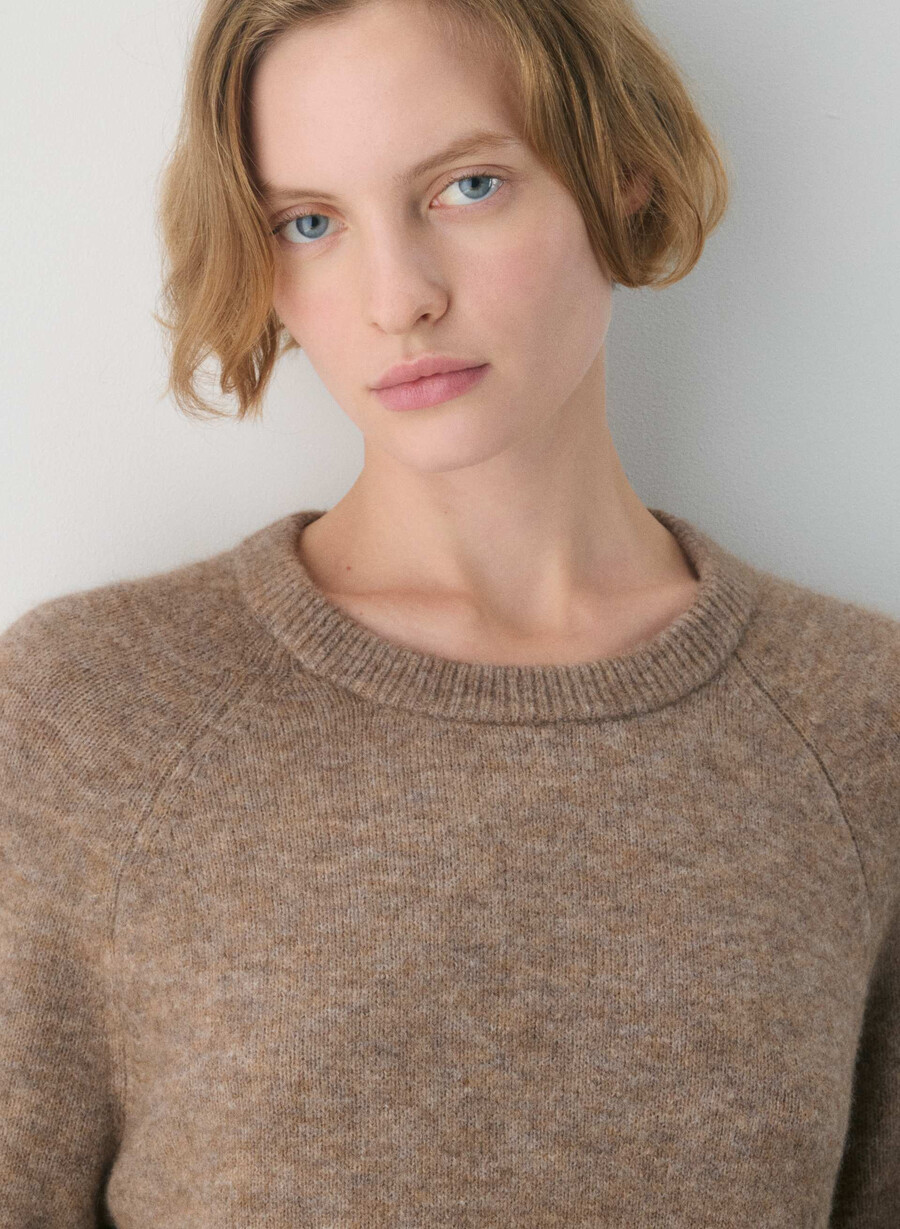 maglione sonder heather nomad taupe