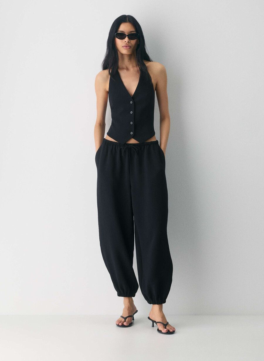 vito vest - crepette nero