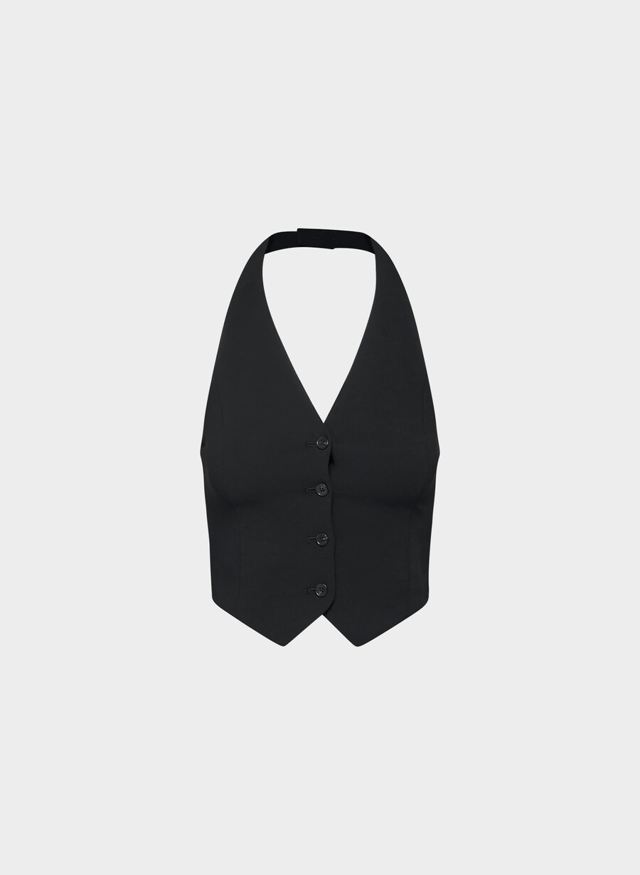 vito vest - crepette nero
