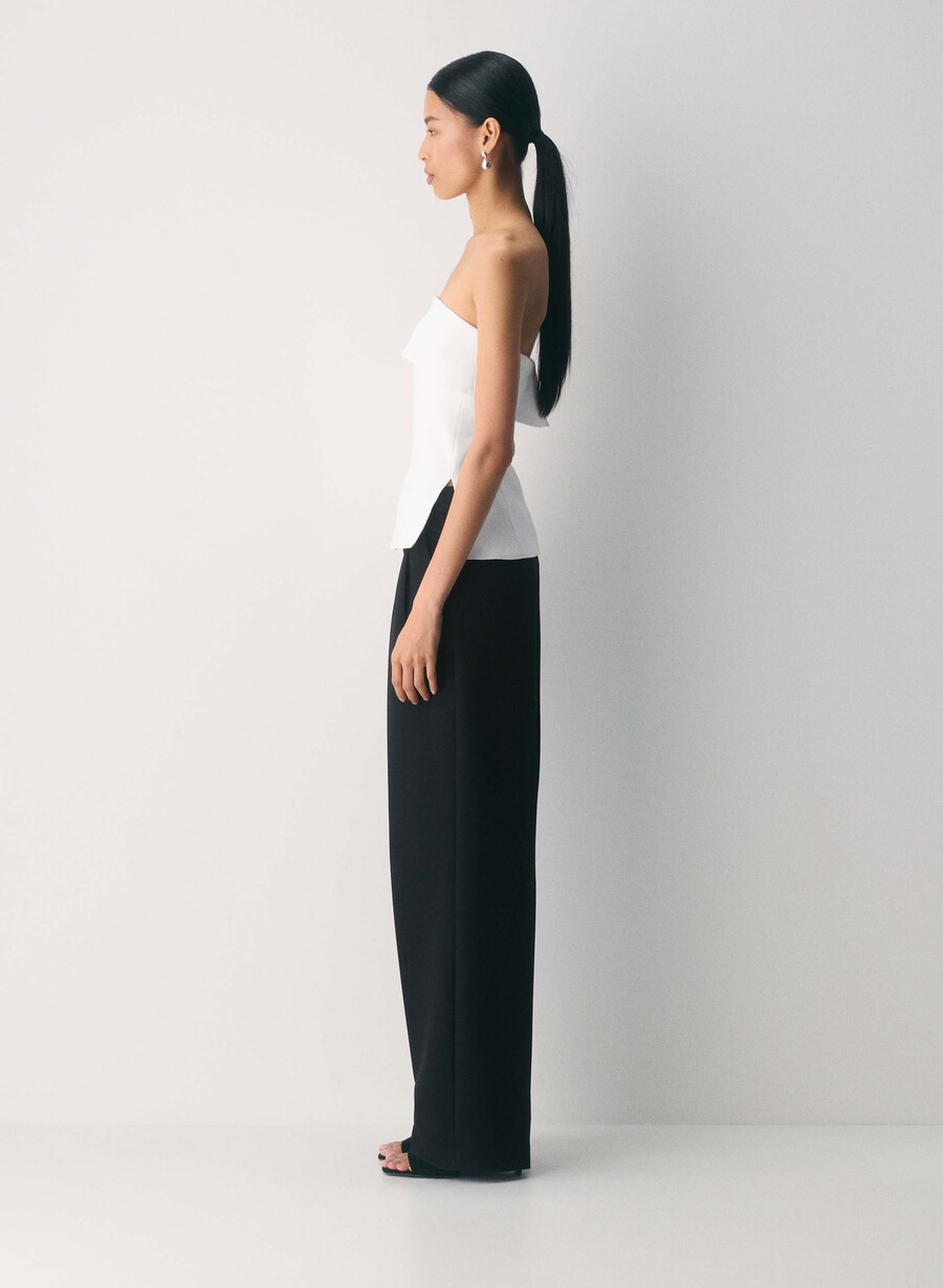 element tube top - ressential white