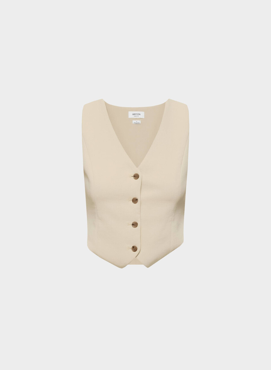 gilet pacino - crepette marcona beige