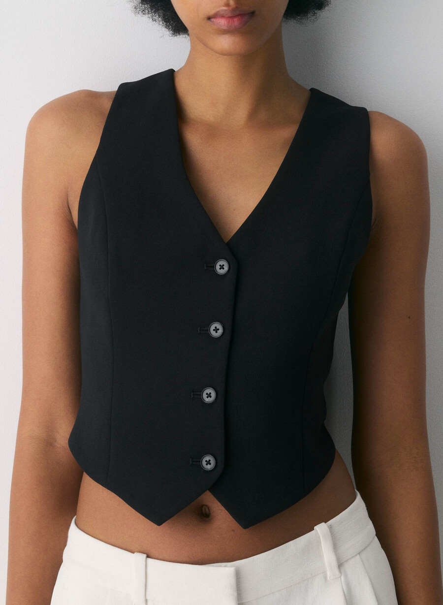 gilet pacino - crepette marcona beige