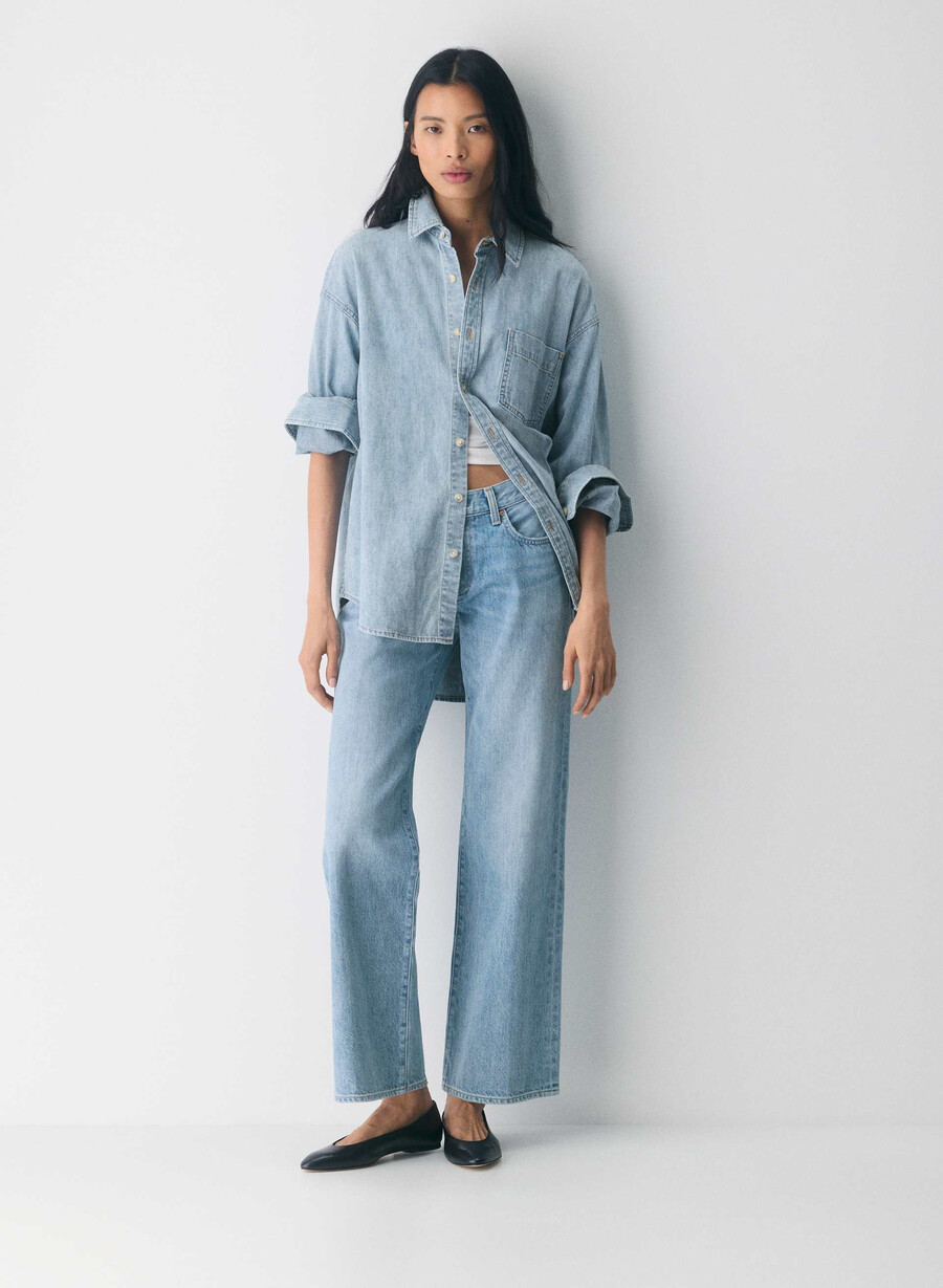 denim forum la comoda camicia in denim anni 80 7 yrs pctr ths bleu