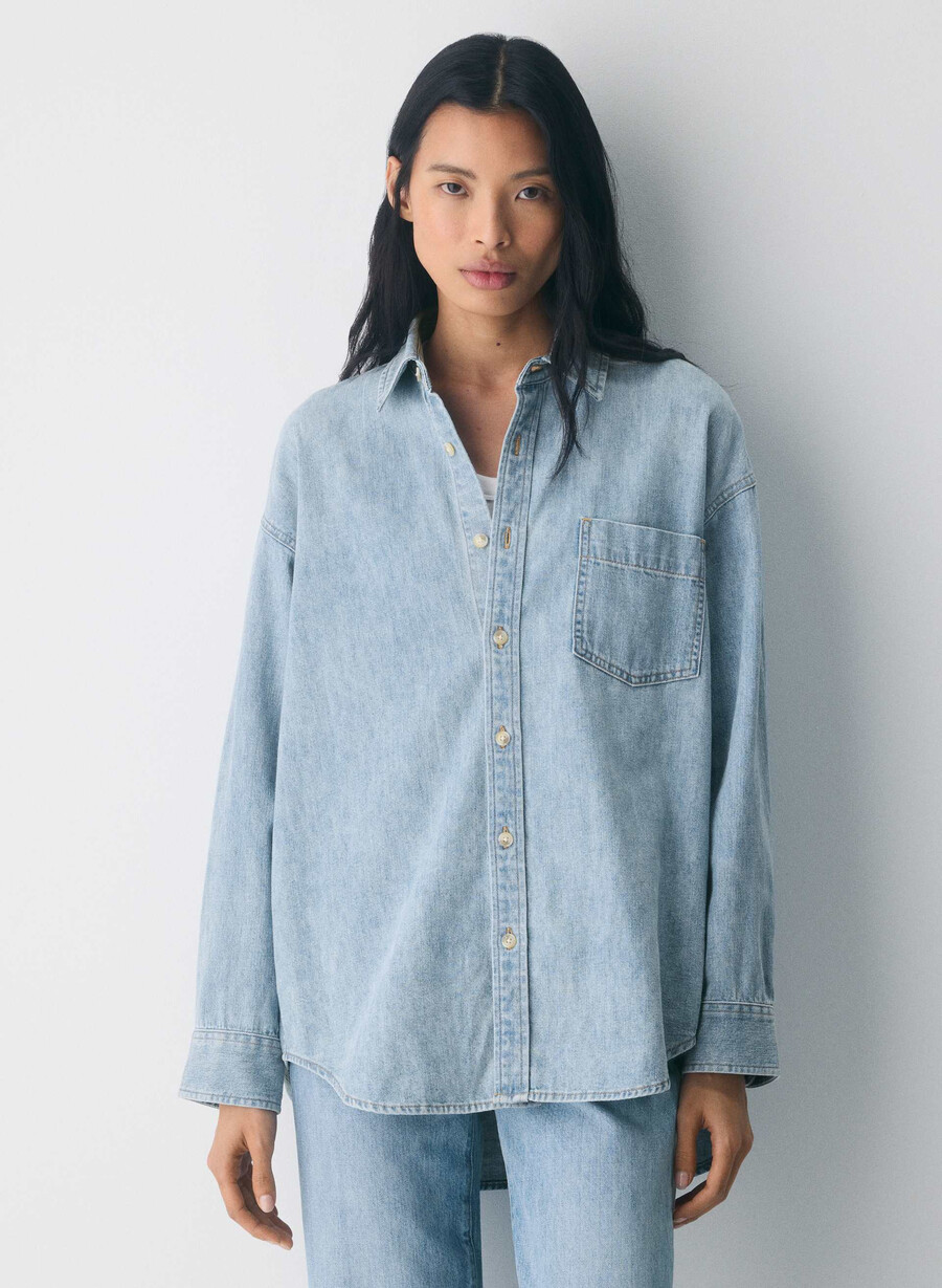 denim forum la comoda camicia in denim anni 80 7 yrs pctr ths bleu