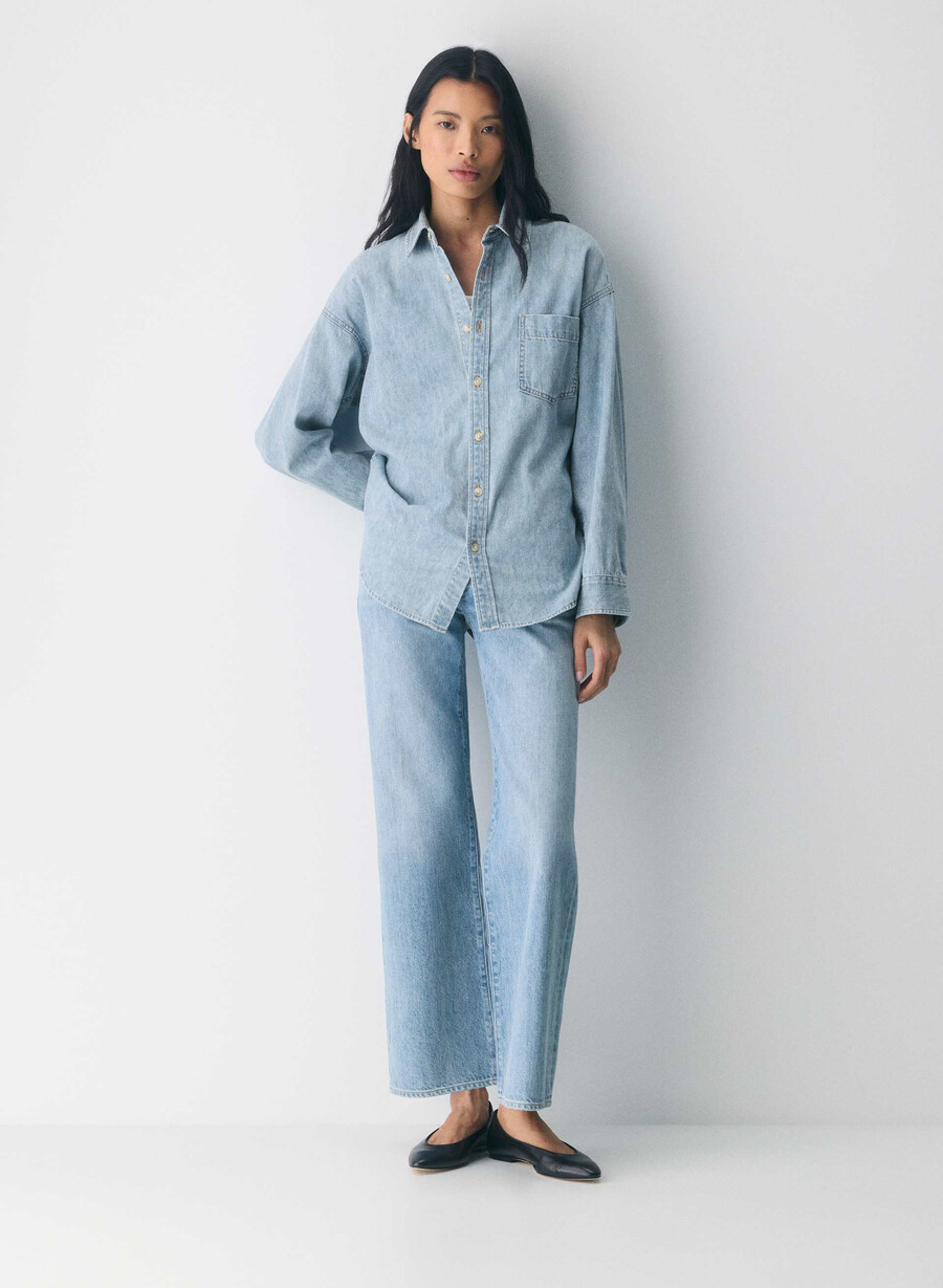 denim forum la comoda camicia in denim anni 80 7 yrs pctr ths bleu