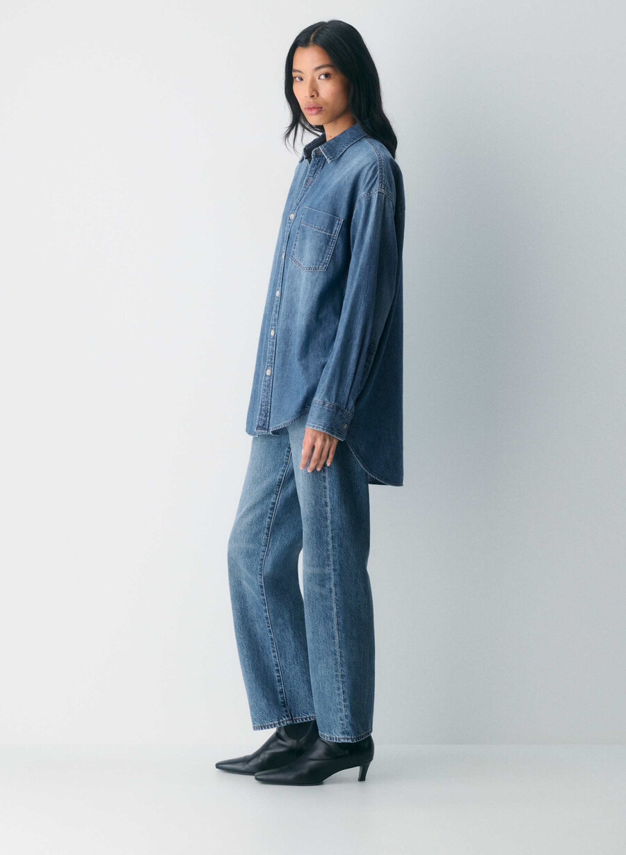 denim forum la comoda camicia in denim anni 80 5 anni kiss n tell bl