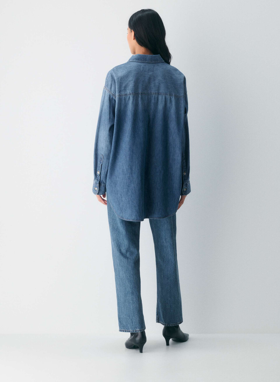 denim forum la comoda camicia in denim anni 80 5 anni kiss n tell bl