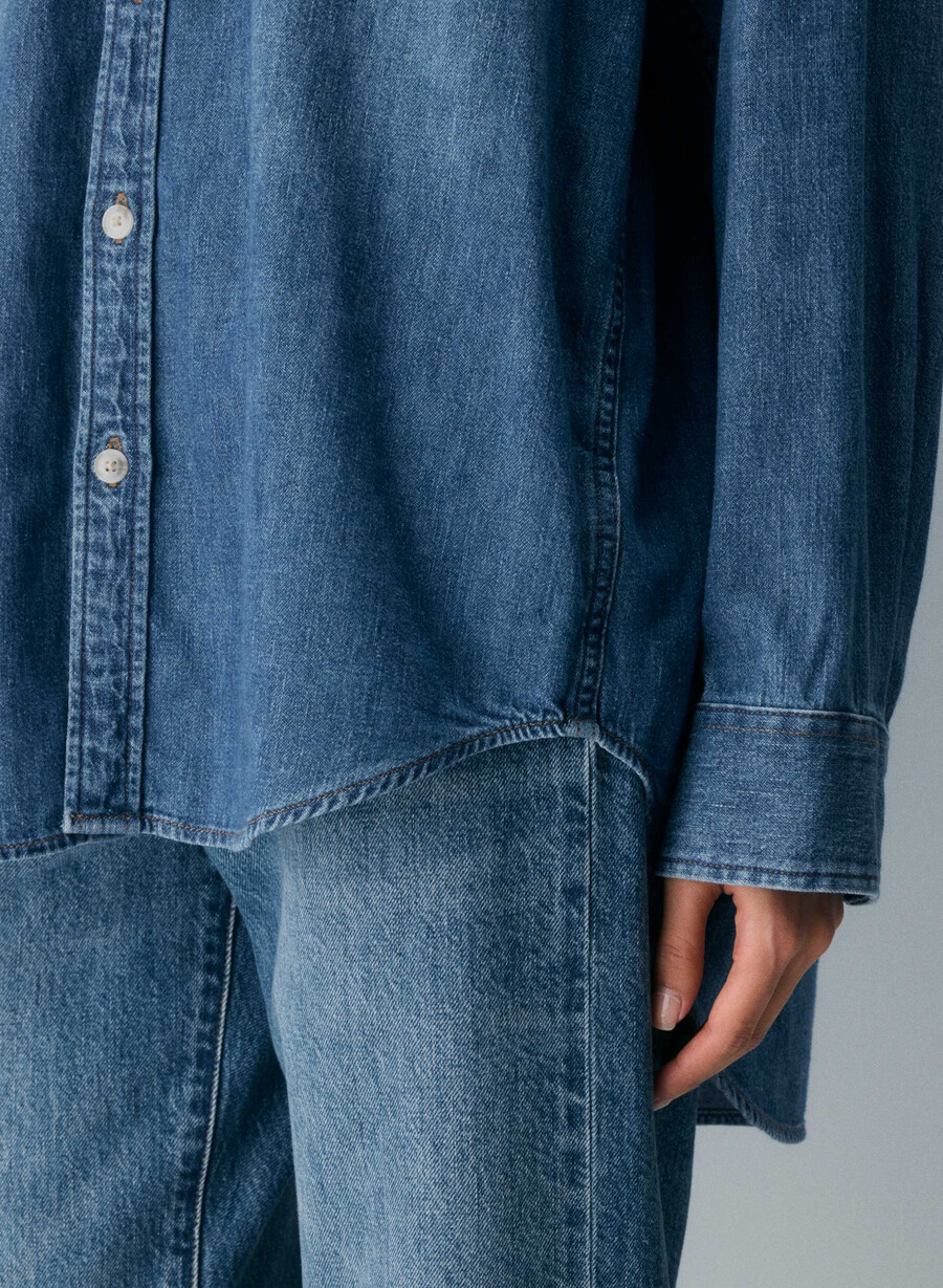 denim forum la comoda camicia in denim anni 80 5 anni kiss n tell bl